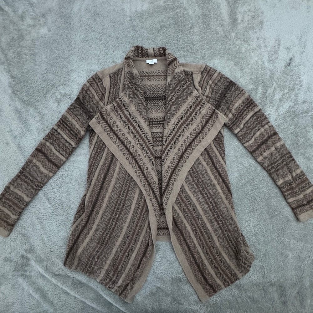 J. Jill Women's Open Cardigan Size Small Long Sleeve Soft